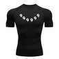 Anime Compression Set Running Sport Fitness Suit for Men Quick Dry