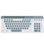 Dual-mode Wireless Keyboard & Mice Combo 2.4G Bluetooth 5.0 Membrane Keyboards BT 3-Channels Rechargeable Key Board Mouse for PC