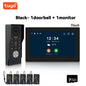 Anjielo 2-Wire TUYA Smart Video Intercom Doorbell Wired 1080P Waterproof Camera WIFI 7/10inch IPS Touch Screen Support IP CCTV