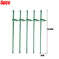 Adjustable Plant Support Rod Garden Stakes Shrub Flower Stick Tomatoes Vine Orchid Stand Potted Plants Holder Pole with Clip