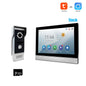 Tuya 1080P 7/10 inch Color Touch Screen WiFi Doorbell Intelligent APP Intercom Kit with Mobile Detection 128G Image Storage