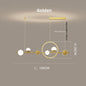 DecorBites™ LED Long Strip Pendant Light: Nordic Minimalist Design for Living Room, Restaurant, Bar