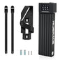 Bike Foldable Lock MTB Road High Security Anti-Theft Cycling Lock Portable For Scooter Electric E-Bike Bicycle Accessories