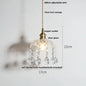 DecorBites™ Green Glass LED Pendant Lights, Adjustable Nordic Modern Hang Lamp for Bedroom, Kitchen, Hotel