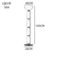 DecorBites™ Glass LED Floor Lamp: Modern Nordic Design for Living Room and Bedroom Decor
