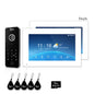 ANJIELO 4‑Wire Tuya Smart Video Door Phone Intercom System PIR Motion Detect Two‑Way Audio Password Unlock Home Villa Security