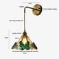 DecorBites™ LED Butterfly Glass Wall Lamp Sconce with Pull Chain Switch