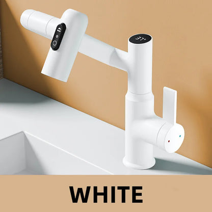 DecorBites™ LED Basin Faucet 360 Rotation Multi-function Mixer Tap for Bathroom