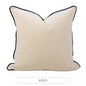 DecorBites™ Luxe Cheetah Halo Pillowcase: Decorative Tassel Cushion Cover GG Style