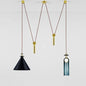 DecorBites™ Industrial Metal Pendant Light with Adjustable Height for Kitchen and Dining Room Decor