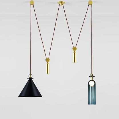 DecorBites™ Industrial Metal Pendant Light Kitchen Adjustable Designer LED Dinning Room Decor