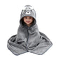 A Soft, Absorbent Baby Bath Towel with Cartoon Design, Thin Summer