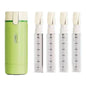 Portable 4 In 1 Travel Dispenser Leak Proof Refillable Bottles Toiletry Container for Shampoo Conditioner Body Wash Lotion