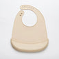 1-3pcs Baby Bib Adjustable Waterproof Bibs Babies Soft Edible Silicone Newborn Saliva Dripping Towel Drooling Scarf BPA Free
