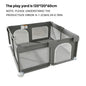 48"x48" Baby Playpen - Large Open-Floor Activity Center with Learning