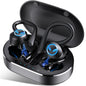 Wireless 5.4 Headphone Touch Control Sports Waterproof Bluetooth Earphone HiFi 9D Bass Stereo Earphone Headset With Microphone