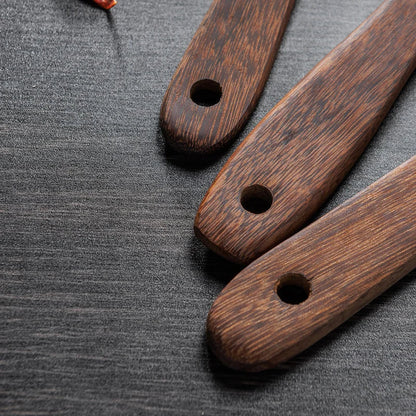 DecorBites™ Kitchen Utensils Set: Non-Stick Cookware with Wooden Handles