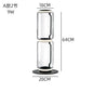 DecorBites™ Glass LED Floor Lamp: Modern Nordic Design for Living Room and Bedroom Decor