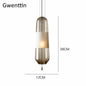 DecorBites™ Glass Pendant Lights for Dining Room Bedroom, LED Industrial Hanging Lamp, Modern Home Decor