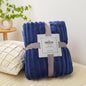 VividTwill 1pc Fluffy Coral Velvet Blanket Air-Conditioned Flannel Plush Comfortable Thickened Warm Soft Throw Blanket Bed Cover