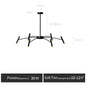 DecorBites™ LED Ceiling Chandelier: Minimalist Nordic Home Lighting for Living Room, Bedroom, Dining Area