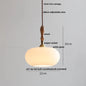 DecorBites™ Glass LED Pendant Lamp | Adjustable Nordic Hanging Light