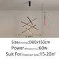 DecorBites™ LED Chandeliers for Stair Hall Dining Living Room Indoors Lighting Fixture