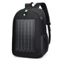 For Large Capacity Solar Backpack with Intelligent Power Generation Anti-splashing Charging Function for Business Leisure