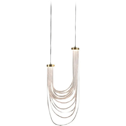 DecorBites™ LED Acrylic Pendant Light for Bedroom and Dining Room
