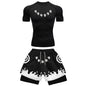 Anime Compression Set Running Sport Fitness Suit for Men Quick Dry