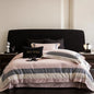 DecorBites™ Luxe Egyptian Cotton Bedding Set - Full Queen King Duvet Cover Flat Sheet Pillowcases
