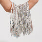5pcs Fashion Colorful Acrylic Crystal Rhinestone Elastic Bracelet for