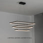 DecorBites™ LED Acrylic Pendant Lights Modern Hanging Lamp for Dining Room Kitchen Loft Decor