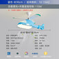 DecorBites™ Helicopter Aircraft Ceiling Fan Children's Chandelier Blue Pink Light Kids' Room