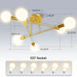 DecorBites™ LED Ceiling Chandelier Pendant Light for Kitchen Living Room Home Decor