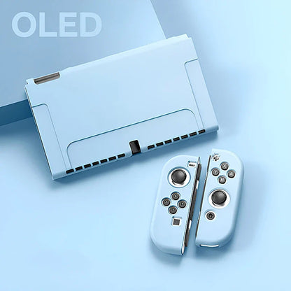 NEW Protective Case Compatible With  Switch OLED Console And Joy-Cons, Switch Can Be Inserted In Dock With Shell
