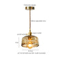 DecorBites™ Glass LED Hanging Lamp | Minimalist Copper Pendant Light