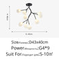 DecorBites™ LED Firefly Chandelier: Modern Nordic Ceiling Lights for Luxury Home Decor