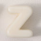 20pcs Beige Acrylic Large Hole Letter Loose Beads DIY Necklace
