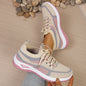 Women's Shoes Summer 2026 Casual Sneaker New Style Two-Color Single Shoes, Versatile, Casual and Fashionable Work Shoes