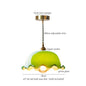 DecorBites™ Glass LED Pendant Flower Lampshade for Bedroom & Living Room Decor