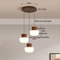 DecorBites™ Hemp Rope LED Pendant Light - Nordic Glass Hanging Lamp for Home Decor