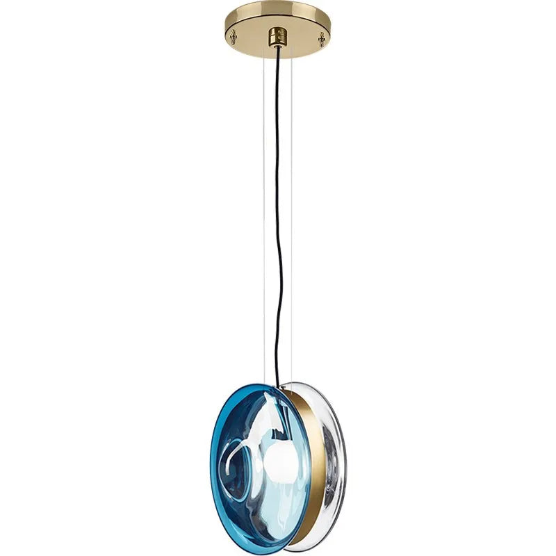 DecorBites™ Glass Pendant Lights for Parlor Dining Room Kitchen E27 Bulb