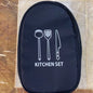 Camping Travel Cooking Utensils Organizer Travel Bag Portable Pouch