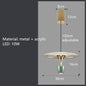 DecorBites™ LED Acrylic Pendant Lights for Dining Room, Bar, and Bedside