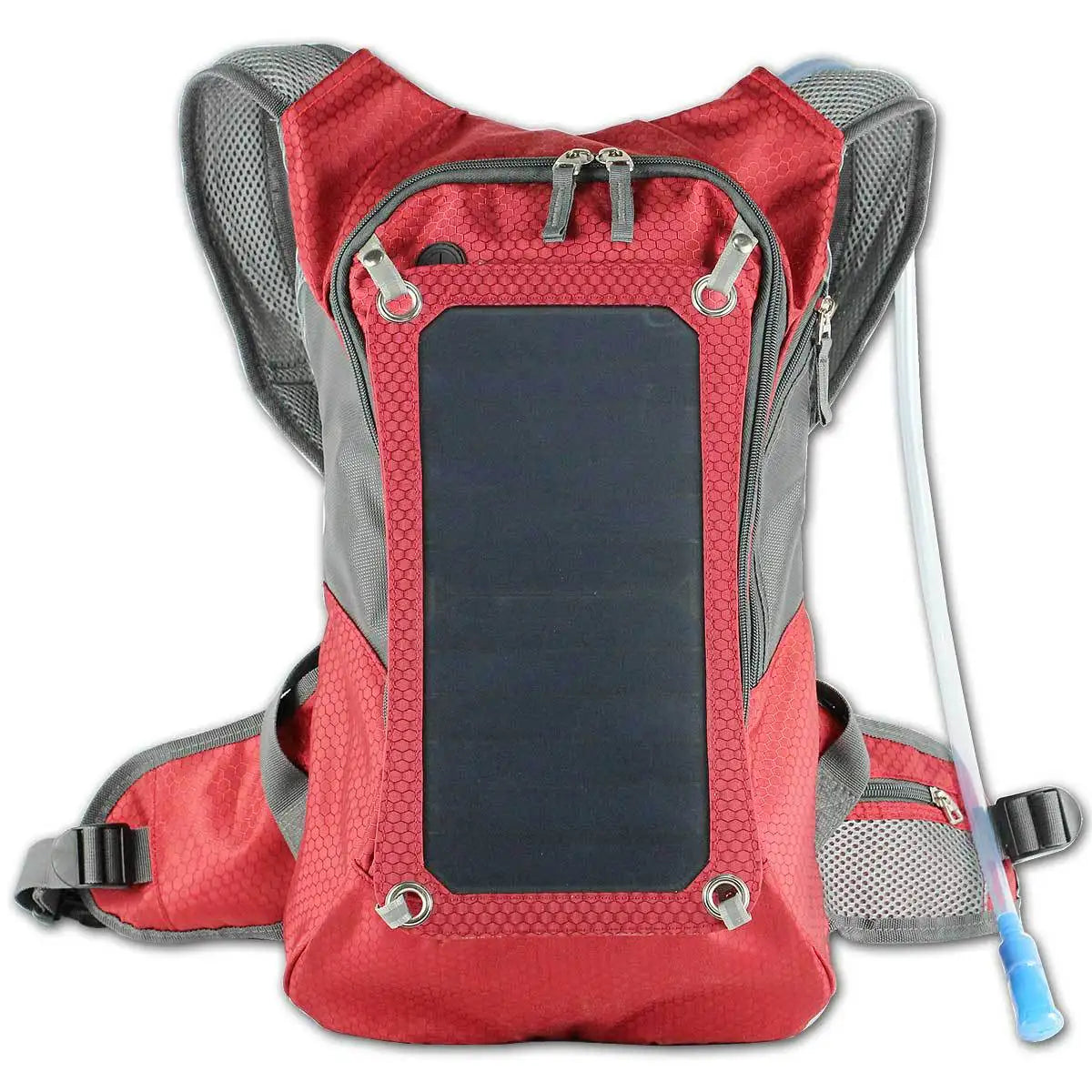 10W Solar Charging Backpack 20L USB Outdoor Hiking Backpack Waterproof Travel Cycling Camping Solar Power Backpack