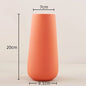 DecorBites™ Gradient Ceramic Vase Cylinder Desk Decoration Floral Vases Modern Room Decor