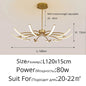 DecorBites™ LED Chandeliers for Modern Living Room Bedroom Study Kitchen Lighting