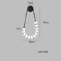 DecorBites™ LED Fancy Necklace Wall Lamp for Bedside & Living Room