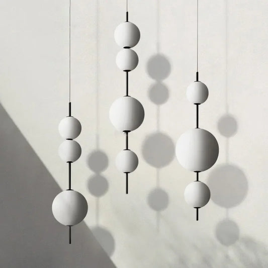 DecorBites™ Gourd Pendant Light: Modern Glass Decor for Restaurant, Bedroom, Kitchen, Dining Room